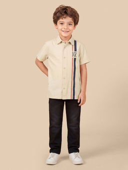 U.S. POLO ASSN. - Kids Boys Solid Regular Fit Shirt