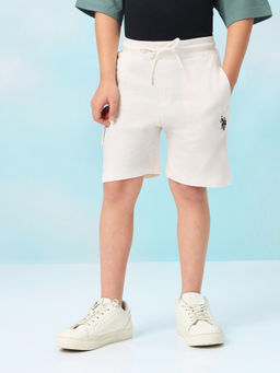 U.S. POLO ASSN. - Kids Boys Mid Rise Solid Shorts