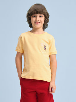 U.S. POLO ASSN. - Kids Boys Solid Regular Fit T-Shirt
