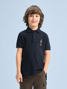 U.S. POLO ASSN. - Kids Boys Solid Regular Fit Polo Shirt