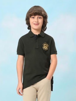 U.S. POLO ASSN. - Kids Boys Solid Regular Fit Polo Shirt