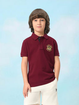 U.S. POLO ASSN. - Kids Boys Solid Regular Fit Polo Shirt