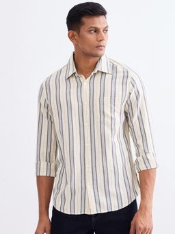 Spykar - Iris Lilac Slim Fit Casual Shirt