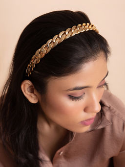 Twenty Dresses by Nykaa Fashion - Wearing My Crown Hair Band