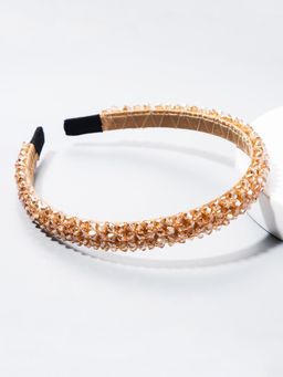 Yellow Chimes - Hair Band Crystal Rhinestone Headband