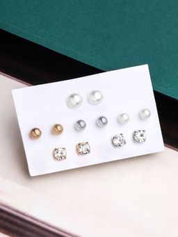 Yellow Chimes - Minimal Studs Pack Of 6