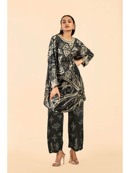 Saundh - Aipan Black Co-Ord (Set of 2)