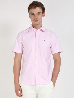 Tommy Hilfiger - Men Pink Checks Shirt