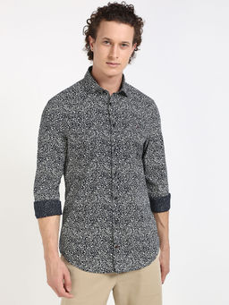 Tommy Hilfiger - Men Black Printed Shirt