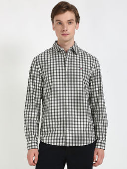 Tommy Hilfiger - Men Black Checks Shirt