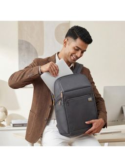Urban Jungle - Layover Workpack Polyester Laptop Backpack - Grey (M)