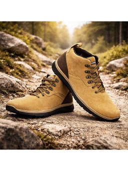 WOODLAND - Outdoor Durable Comfortable Everyday Brown Casual Boots For Mens