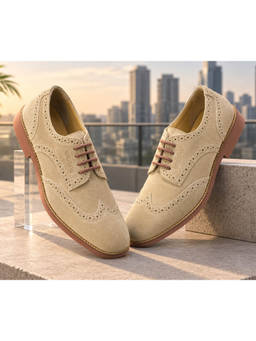WOODLAND - Lace Up Lightweight Breathable Comfortable Formal Brogues For Mens