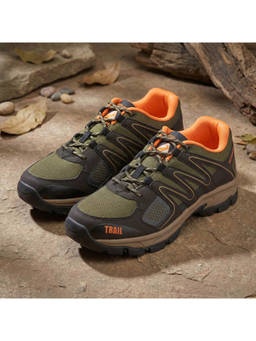 WOODLAND - Lightweight Breathable Durable Olive Hiking and Trekking Shoes for Mens