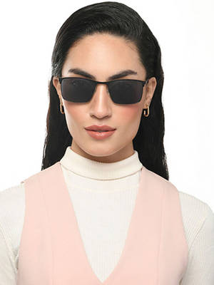 Buy Vincent Chase by Lenskart Future Classics Black Frame Grey
