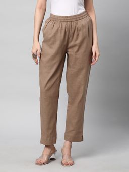 Kami Kubi - Brown Solid Pant