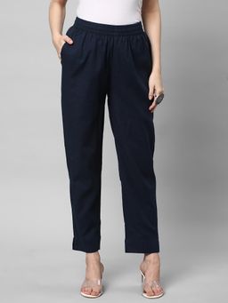 Kami Kubi - Navy Solid Pant