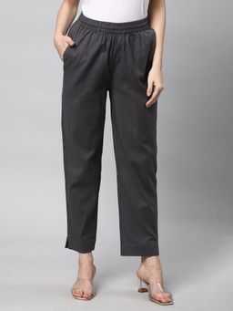 Kami Kubi - Grey Solid Pant