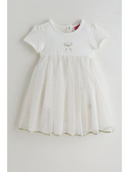 One Friday - White Star Print Dress