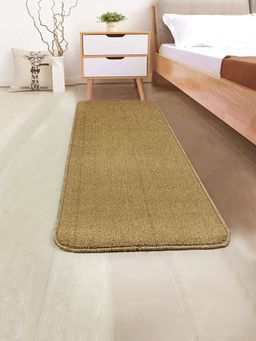 Saral Home - Gold Polypropylene Anti Skid Runner-60X300 Cm