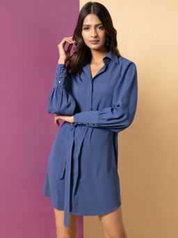 Twenty Dresses by Nykaa Fashion - Blue Back At It Again Dress