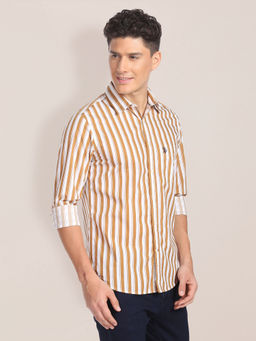 U.S. POLO ASSN. - Vertical Stripe Cotton Shirt