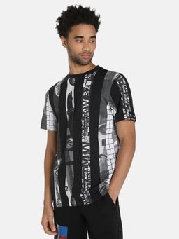 Puma - Bmw M Motorsport Striped Mens Black T-shirt