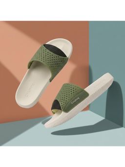 Chupps - Men Dink Anti-Skid Comfort Sliders - Green