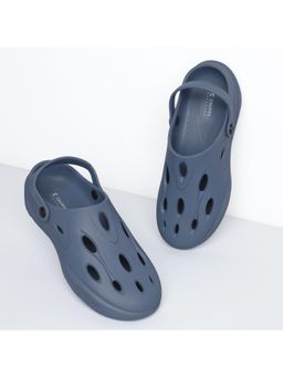 Chupps - Men Gator Clogs Recovery Comfort Sliders - Patrol Navy