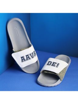 Chupps - Men White Gtaavade Sliders