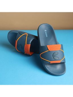 Chupps - Men Magnum Ergonomic Support Sliders - Blue Orange