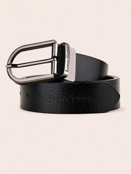 Louis Stitch - Mens Black & Brown Formal Italian Leather Reversible Belt