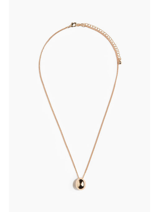 H&M Women Gold Pendant Necklace