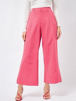 Magre - Fuschia Pink Wide Leg Pants