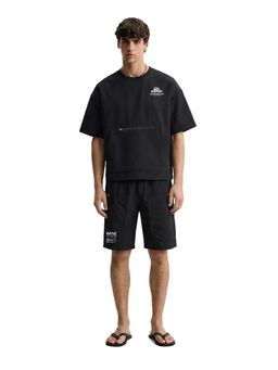 The Indian Garage Co - Black Relaxed Fit Graphic Co-Ord Set