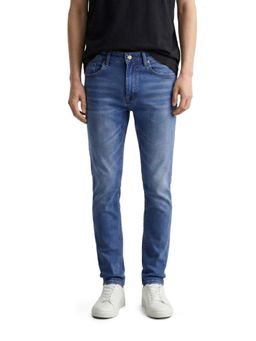 The Indian Garage Co - Blue Slim Fit Solid Mid-Rise Jeans