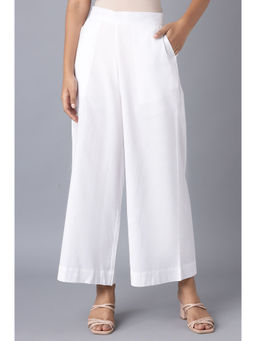 Elleven - White Basic Trousers