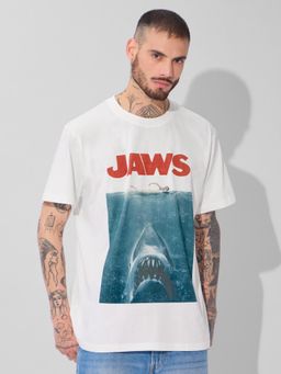 The Souled Store - Official Jaws Poster Men T-Shirt