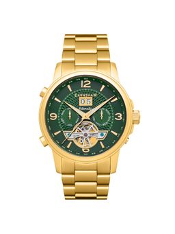 Earnshaw - Marylebone Grand Date Open Heart Automatic Green Round Dial Mens Watch - ES-8177-88