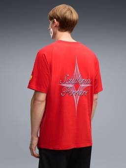 Puma - Scuderia Ferrari Vegas Red Men's Boxy T-Shirt