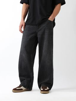 The Bear House - Men Black Causal Jeans
