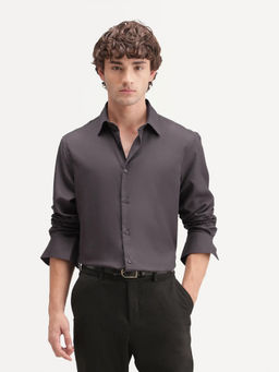 Rare Rabbit - Men's Dream-26 Dusky Fawn Tencel Shirt