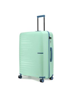Nasher Miles - Turquoise Textured Trolley Bag (Large)