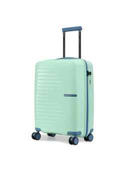 Nasher Miles - Turquoise Textured Trolley Bag (Small)