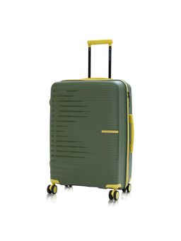 Nasher Miles - Green Textured Trolley Bag (Medium)
