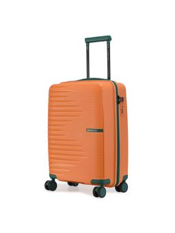 Nasher Miles - Orange Textured Trolley Bag (Small)