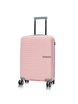 Nasher Miles - Pink Textured Trolley Bag (Small)
