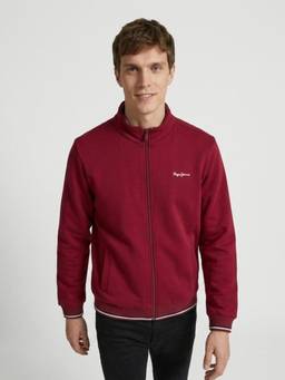 Pepe Jeans - Red Printed Blended Regular Fit Jacket