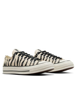 Converse - Unisex Glow-In-The-Dark Zebra Print Low Top Sneaker