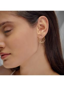 MUSE - Double Hex Hoops Earrings